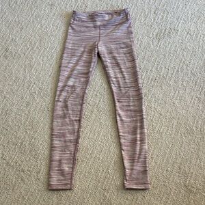 Athleta Girl Multicolor Striped leggings